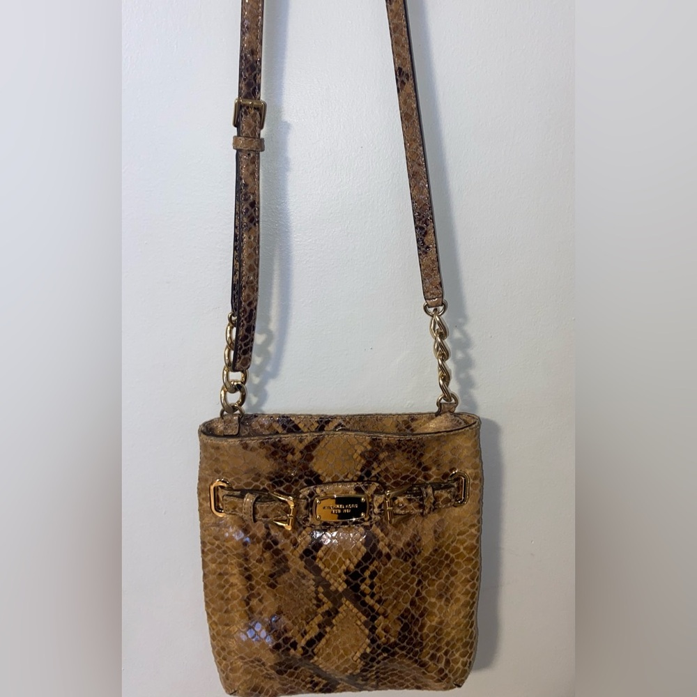Michael Kors Snake skin print Crossbody Bag